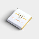 Assorted box of 6 Orfève chocolate napolitains displayed elegantly, perfect for gourmet dark chocolate tasting