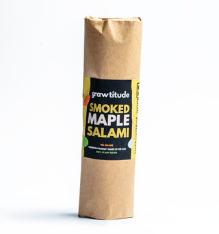 Grawtitude Fig Salami Smoked Maple — 270g