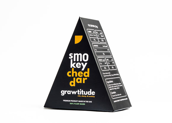 Grawtitude Aged Smokey Cheddar — 130g