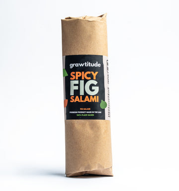 Grawtitude Spicy Fig Salami — 270g