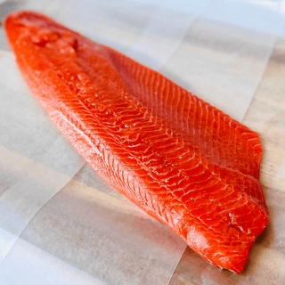 Wild Sockeye Salmon Whole Fillet 750 to 850g – Premium Wild - Caught - Les Gastronomes