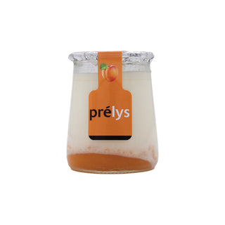 Prelys Apricot Yogurt in Glass Jars — 125g x 8