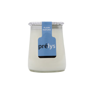 Prelys Natural Yogurt in Glass Jars — 125g x 8