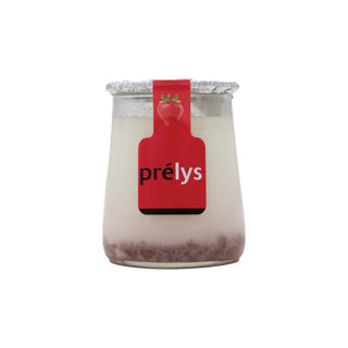 Prelys Strawberry Yogurt in Glass Jars — 125g x 8