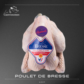AOP Bresse Chicken Male - Frozen (1.8kg to 2.2Kg) - Les Gastronomes