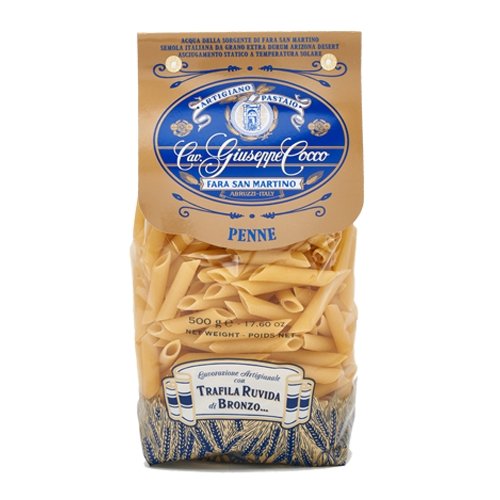 Artisanal Penne by Giuseppe Cocco, 500g - Les Gastronomes