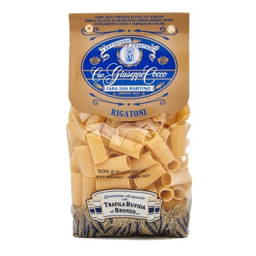 Artisanal Rigatoni by Giuseppe Cocco, 500g - Les Gastronomes