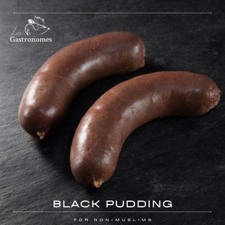 Black Pudding Sausage x2 pieces - for non-muslim - Les Gastronomes