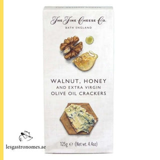Crackers for Cheese - With walnut & Honey - Les Gastronomes