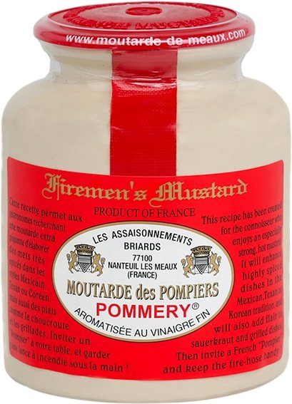 Firemen's Mustard Pommery® 250g - Les Gastronomes