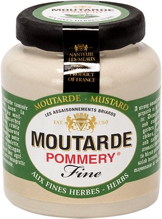 Herb mustard Pommery® 100g - Les Gastronomes