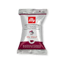 Intenso dark roast coffee capsules in their red illy iperespresso packaging, sold as 100 individually wrapped single-serve units
