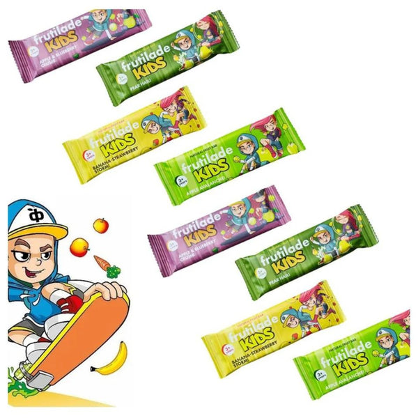 Kids Fruit Bars - Mix Flavours 4 pieces - Les Gastronomes