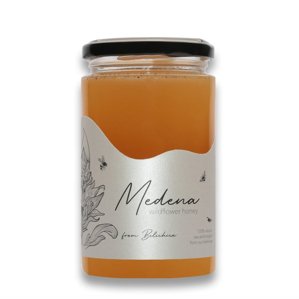Medena Raw Wild Flower Honey from Belichica - 460g - Les Gastronomes