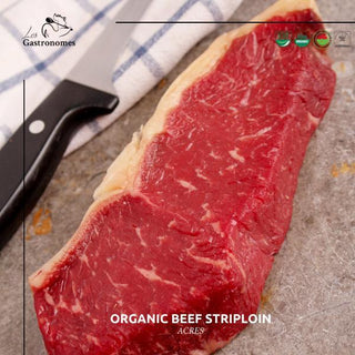 ORGANIC GRASSFED BEEF - STRIPLOIN - Les Gastronomes