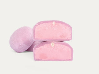 Raspberry crunch Mochi ice cream - set of 8 pieces - Les Gastronomes