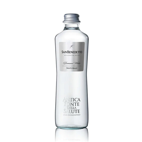 San Benedetto Millenium Water Still Glass Bottle 330ml (24 bottles) - Les Gastronomes