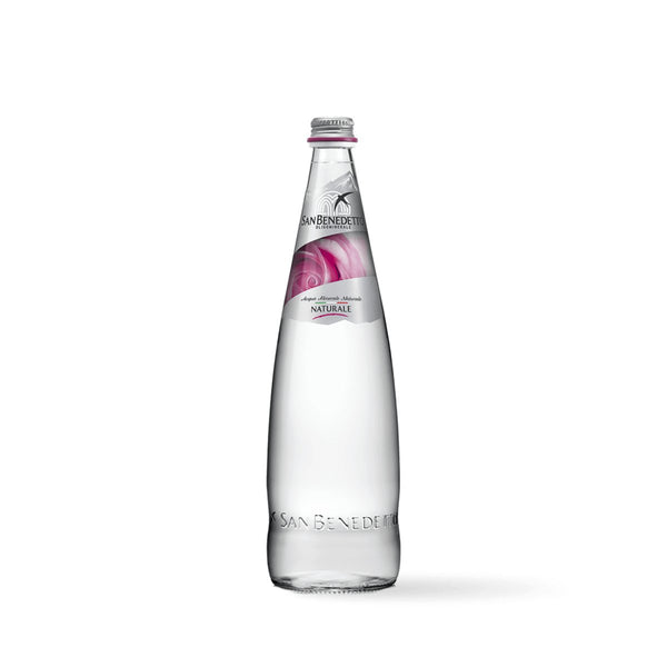 San Benedetto Prestige Rose Edition, Water Still Glass Bottle 1L x 12 bottles - Les Gastronomes