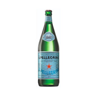 San Pellegrino Sparkling Glass Bottle 1L (12 bottles) - Les Gastronomes