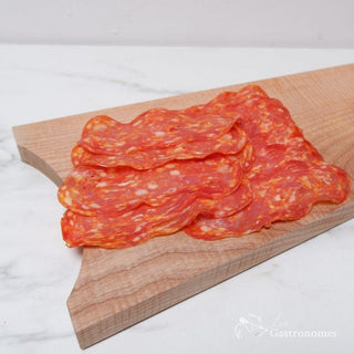Spicy Beef Salami Spianata sliced - 250g - Les Gastronomes