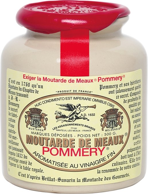 The Moutarde de Meaux® Pommery® 500g with cork top - Les Gastronomes