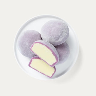 Vegan Passion Fruit Mochi ice cream - set of 8 pieces - Les Gastronomes