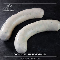 White Pudding Sausage x2 pieces - for non-muslim - Les Gastronomes