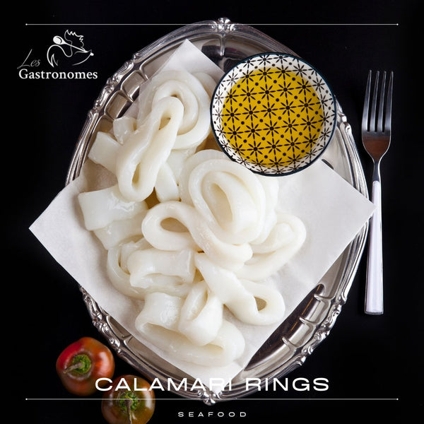 Wild Calamari Rings 250g - Frozen - Les Gastronomes