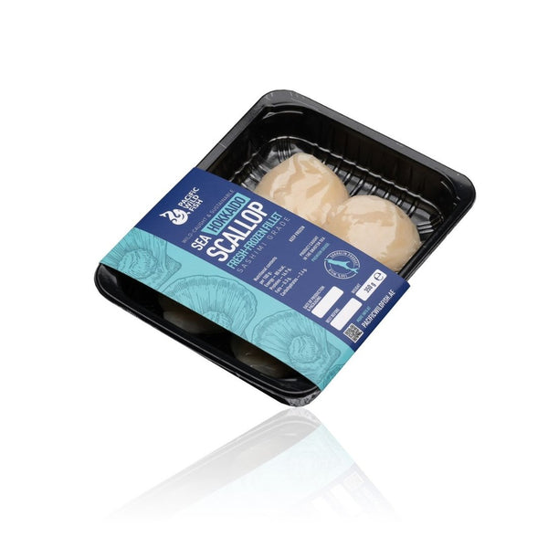 Wild Hokkaido Scallops XXL - Sashimi Grade - 350g - Les Gastronomes