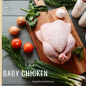 Yellow Chicken - Baby Chicken (frozen) (halal) - Les Gastronomes